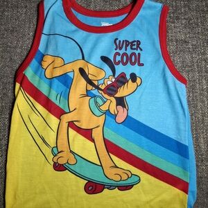 Super Cool Kids Tank Top - Blue and Yellow